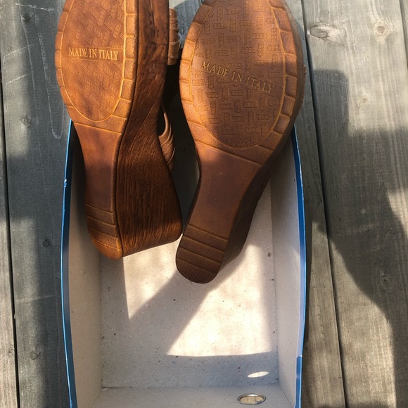 Brand New Italian Leather Wedges-won’t be available much longer - Picture 3 of 3